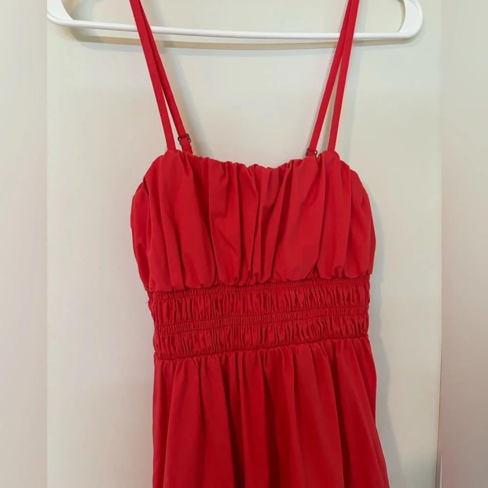 Abercrombie & Fitch, Coral Maxi Dress, Size Small